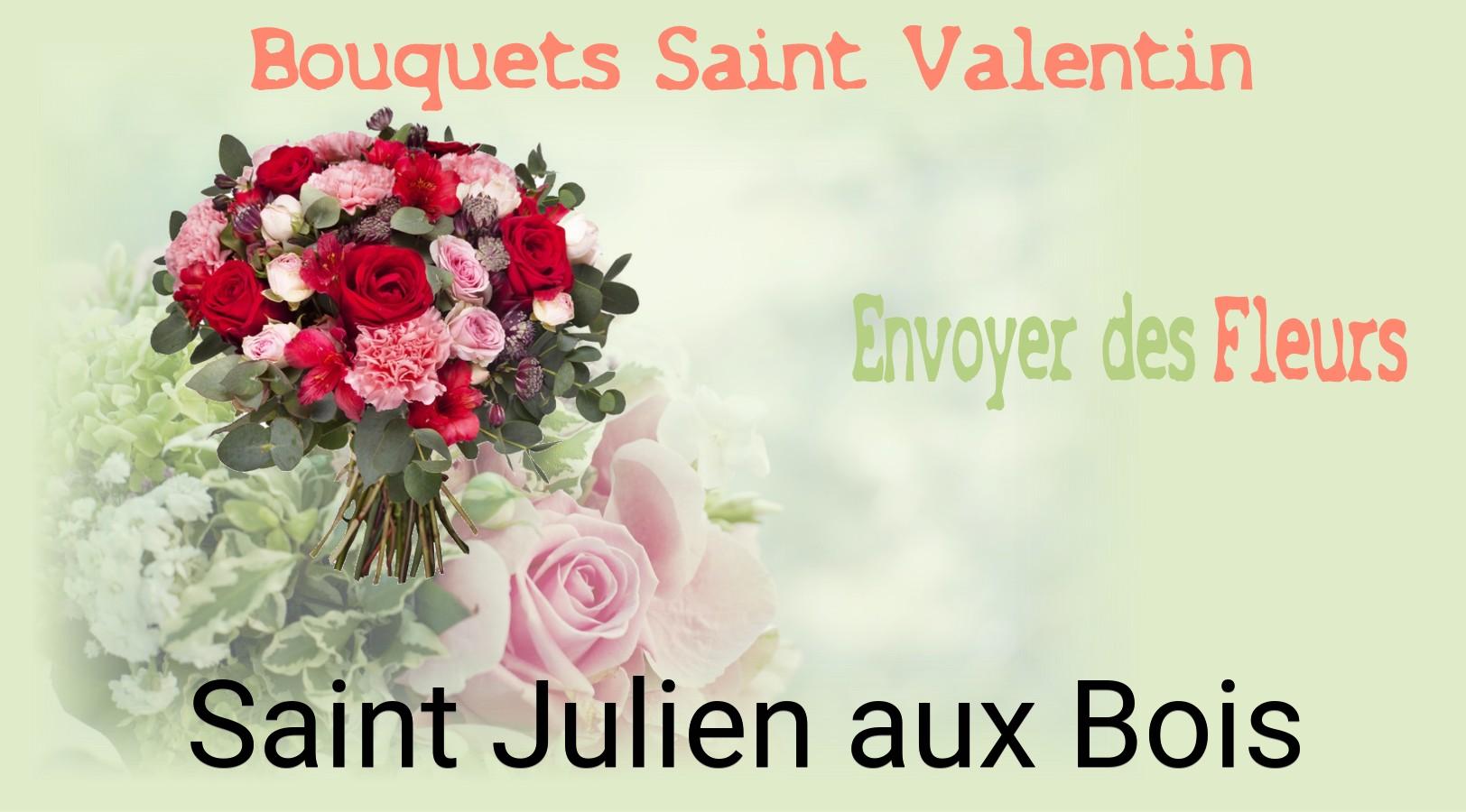 Roses de Saint-Valentin livrées à Saint-Julien-aux-Bois